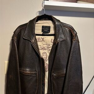 Men's Brown Leather Jacket
